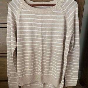Lululemon Post Savasana sweater - heathered cashew